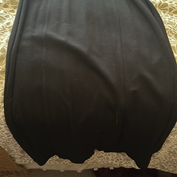 H&M women’s dress black size 8 body on black goth - Picture 2 of 6